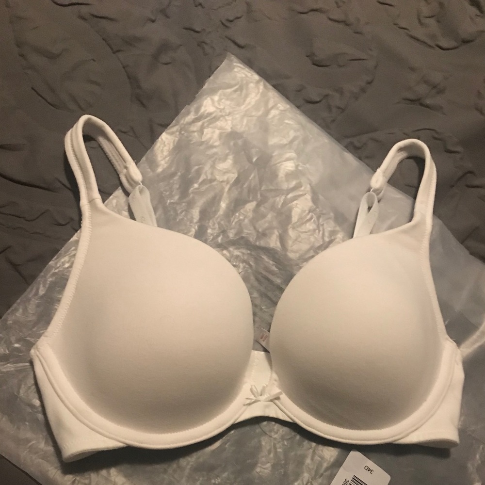 Lane Bryant NWT white push up bra
